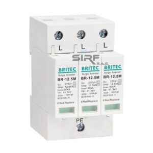 (DPS) Protección contra Sobretensiones 3 Polos Tipo 1+2 150VAC